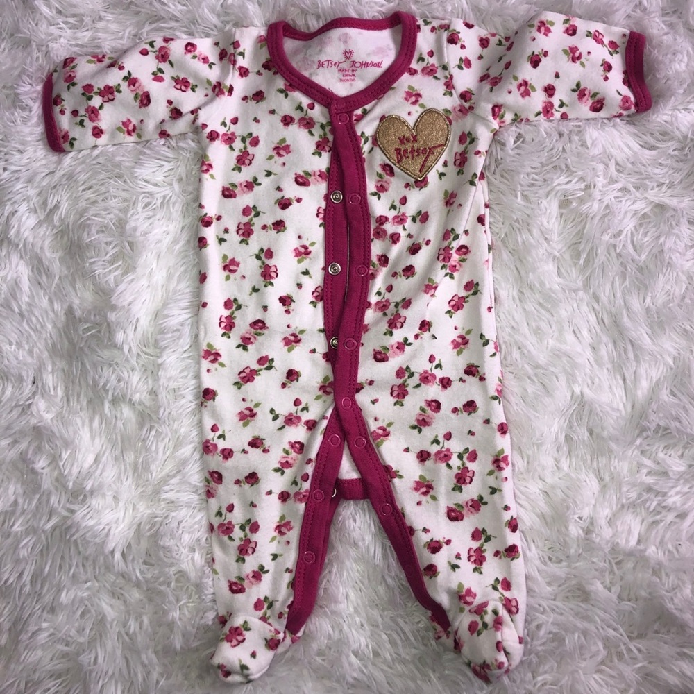 Betsy Button Up Onesie